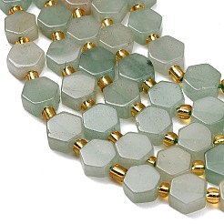Natural Green Aventurine Beads Strands&nbsp;G-F833-B02-01