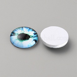 Glass Cabochons&nbsp;GLAA-WH0033-75E-10