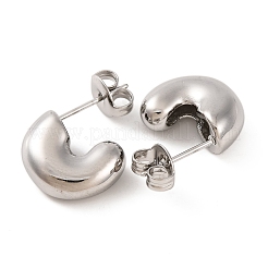 Non-Tarnish 304 Stainless Steel Stud Earrings&nbsp;EJEW-G395-21P