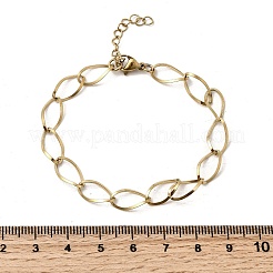 304 Stainless Steel Link Chain Bracelets for Women&nbsp;BJEW-A051-02G