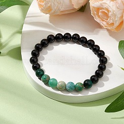 Natural Gemstone Beaded Stretch Bracelets for Women&nbsp;BJEW-TA00536-02