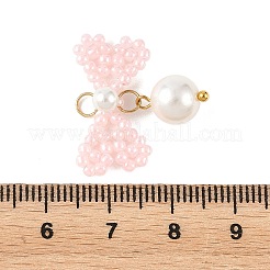 Glass Seed Bead Pendants&nbsp;PALLOY-MZ01383-01
