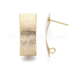 Brass Stud Earring Findings&nbsp;X-KK-N233-015-NF