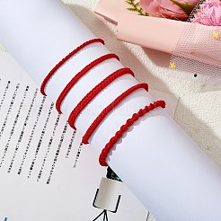 5Pcs 5 Style Nylon Thread Woven Braided Bracelets Set&nbsp;BJEW-SW00054