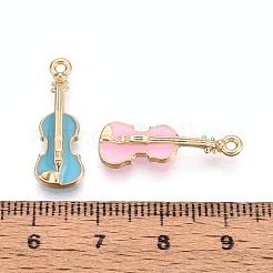 Alloy Enamel Pendants&nbsp;X1-PALLOY-T092-28G