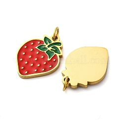 304 Stainless Steel Enamel Pendants&nbsp;STAS-E550-57G