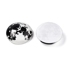 Fluorescent Glass Cabochons&nbsp;GGLA-T004-12A