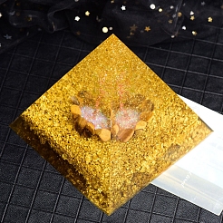 Orgonite Pyramid Resin Display Decorations&nbsp;PW-WGDE81D-01