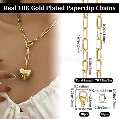 DIY Chain Necklace Jewelry Kits&nbsp;DIY-BBC0002-29