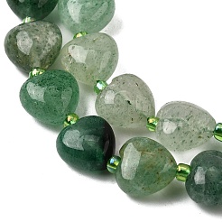Natural Green Strawberry Quartz Beads Strands&nbsp;G-F799-C02-01