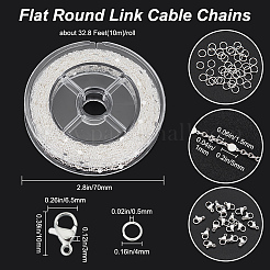 DIY Chain Bracelet Necklace Making Kit&nbsp;DIY-BBC0001-31