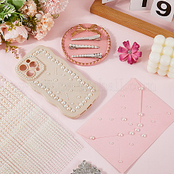 5Pcs Acrylic Imitation Pearl Stickers&nbsp;STIC-SP0001-07B