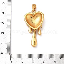 304 Stainless Steel Pendants&nbsp;STAS-L309-17G
