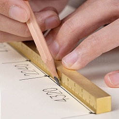 Brass Ruler&nbsp;DRAW-PW0001-267B