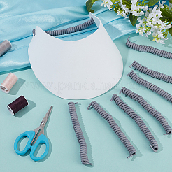 Polyester & Rubber Latex Thread Spring Shoelaces&nbsp;DIY-WH0723-030B