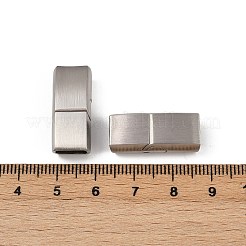 304 Stainless Steel Watch Band Clasps Hand Polished&nbsp;STAS-C127-15P
