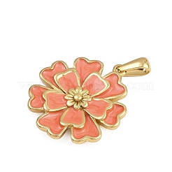 304 Stainless Steel Enamel Pendants&nbsp;STAS-C139-04G