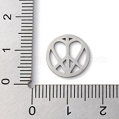 Non-Tarnish 304 Stainless Steel Charms&nbsp;STAS-P338-05P