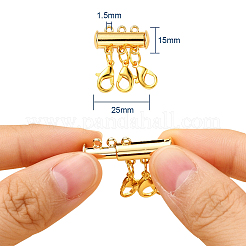 2 Set 2 Style Alloy Magnetic Slide Lock Clasps&nbsp;FIND-YW0001-24