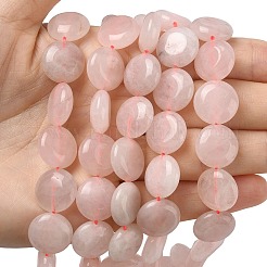 Natural Rose Quartz Beads Strands&nbsp;G-L648-B18-15mm