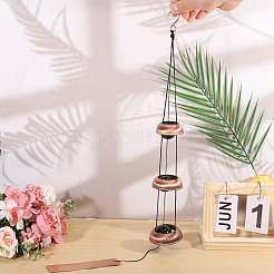 Iron Blessing Wind Chimes&nbsp;HJEW-WH0108-009R