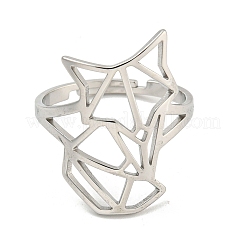 Non-Tarnish 304 Stainless Steel Rings&nbsp;LS-RJEW-R142-01P