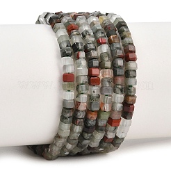 Natural African Bloodstone Beads Strands&nbsp;G-G345-C09-2x4mm