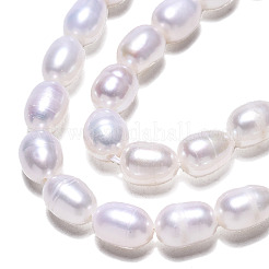 Natural Cultured Freshwater Pearl Beads Strands&nbsp;PEAR-N012-05I