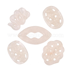 Natural Rose Quartz Carved Beads&nbsp;GG-CBA3D9B-01
