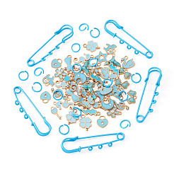 DIY Brooch Making Kits&nbsp;DIY-TA0014-89