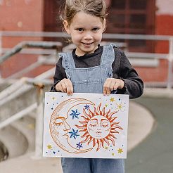 Self-Adhesive Silk Screen Printing Stencil&nbsp;DIY-WH0338-015