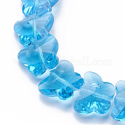 Transparent Glass Beads&nbsp;GLAA-Q066-14mm-B11