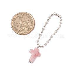 Cross Acrylic Pendant Decorations&nbsp;HJEW-JM03398-02