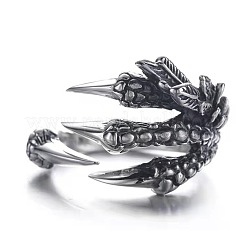 Dragon Claw Alloy Adjustable Cuff Rings for Men&nbsp;FS-WG918E1-01
