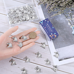 50Pcs Tibetan Style Zinc Alloy Pendants&nbsp;FIND-SC0006-30