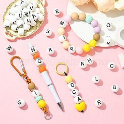 20Pcs Silicone Beads&nbsp;SIL-SZ0003-38G