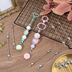 24Pcs Stainless Steel Beadable Keychain Bar for Jewelry Making DIY Crafts&nbsp;AJEW-SC0031-55A
