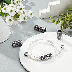 6 Pcs 304 Stainless Steel Beads&nbsp;STAS-NB0001-08AS