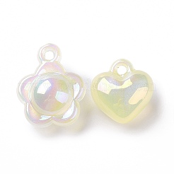 UV Plating Acrylic Pendants&nbsp;OACR-E010-14