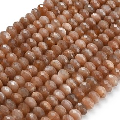 Natural Sunstone Beads Strands&nbsp;G-C280-A05-02