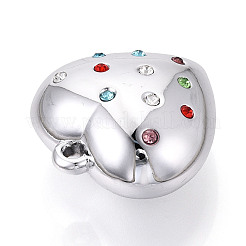 Acrylic & Rhinestone Pendants&nbsp;OACR-T030-41A