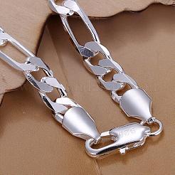 Unisex Brass Figaro Chain Bracelets&nbsp;BJEW-BB12563