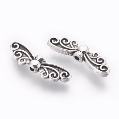 Tibetan Style Alloy Beads&nbsp;TIBEB-1331-AS-FF