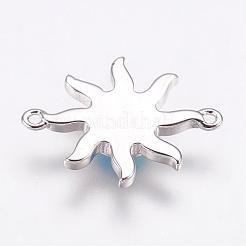 Synthetic Opal Links Connectors&nbsp;KK-F704-14A