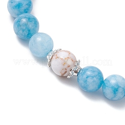 Natural Quartz Beads Stretch Bracelets for Women&nbsp;BJEW-JB12524