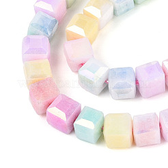 Anti-Tarnish Electroplate Glass Beads Strands&nbsp;GLAA-T025-6mm-10A