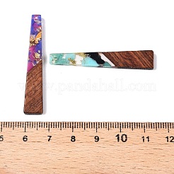Epoxy Resin & Walnut Wood Pendants&nbsp;RESI-N039-117