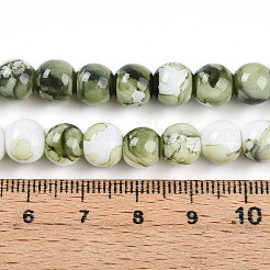 Baking Paint Glass Beads&nbsp;X1-DGLA-N003-8mm-C06