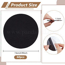 60Pcs Self-adhesive Felt Pad&nbsp;DIY-PH0034-89