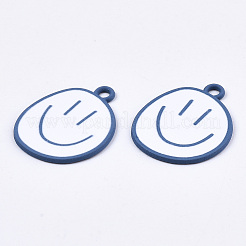 Spray Painted Alloy Pendants&nbsp;LS-X-ENAM-S127-026A-RS